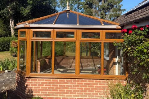 Conservatory conversion in Salisbury, Wiltshire